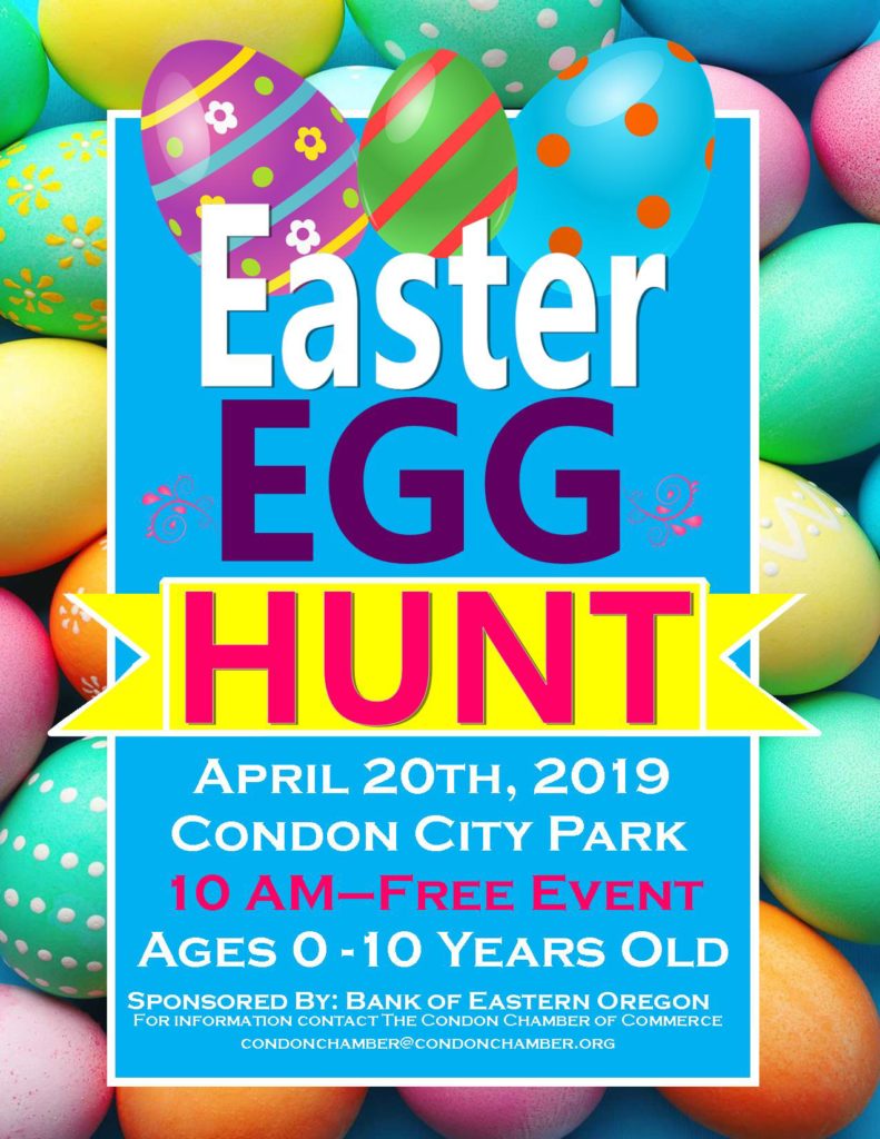 Community Easter Egg Hunt, Condon PJ Ranch